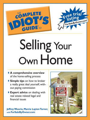 cover image of The Complete Idiot's Guide to Selling Your Own Home